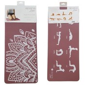 Wholesale - ROSE KNEE YOGA MAT C/P 18, UPC: 193242019159